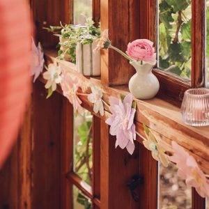 Crepe paper garland 1.5 m. Multi 1