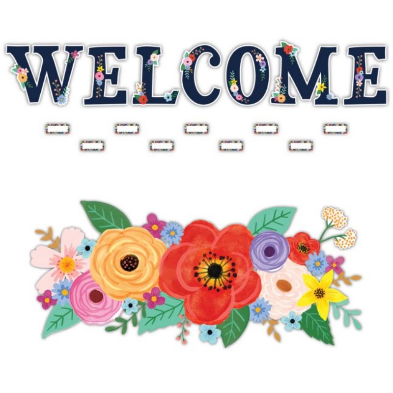 Wildflowers Classroom Décor Set (6)