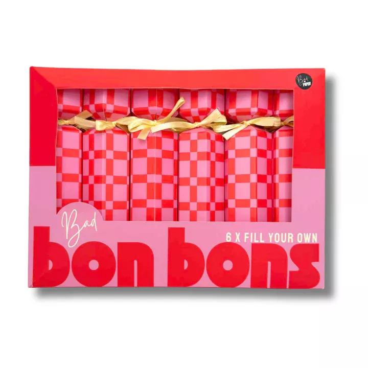 Bon Bons - Fill Your Own - Pink and Red (aka Christmas crackers)