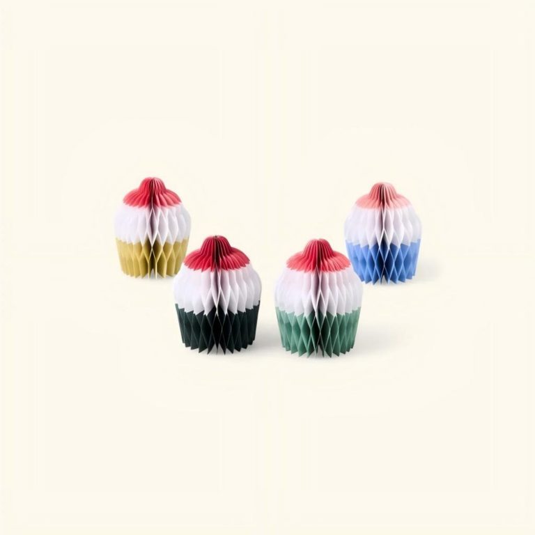 Cupcake table decoration _ Paper. 6.7 x 6 cm