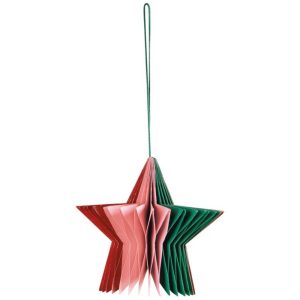Star Honeycomb Paper Christmas Tree Ornament