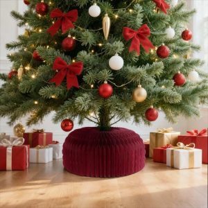 Honeycomb Christmas Tree Paper Base Factory Wholesale