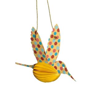 Manufacturer Bulk Paper Bird with Honeycomb Ornaments for Spring