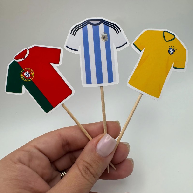Soccer Cupcake Toppers Private Label Factory