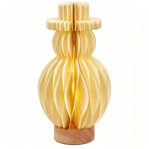 Battery-Powered Snowman Honeycomb LED Lamp | Wholesale Seasonal & Party Decor