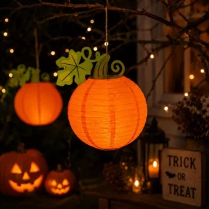 Wholesale Pumpkin Paper Lantern Decorations Paper Party Decoration Manufacturer