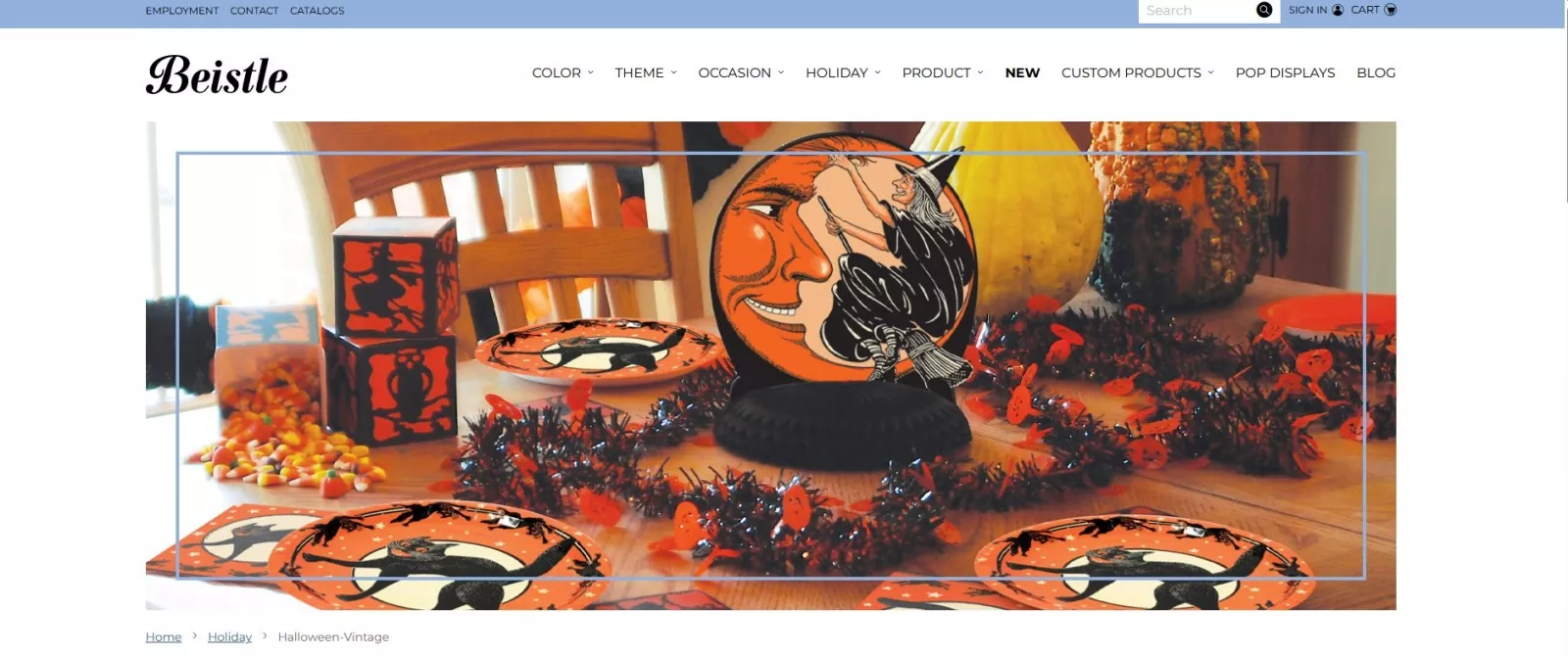 Beistle Company — Best for Classic Paper Halloween Vintage Decorations