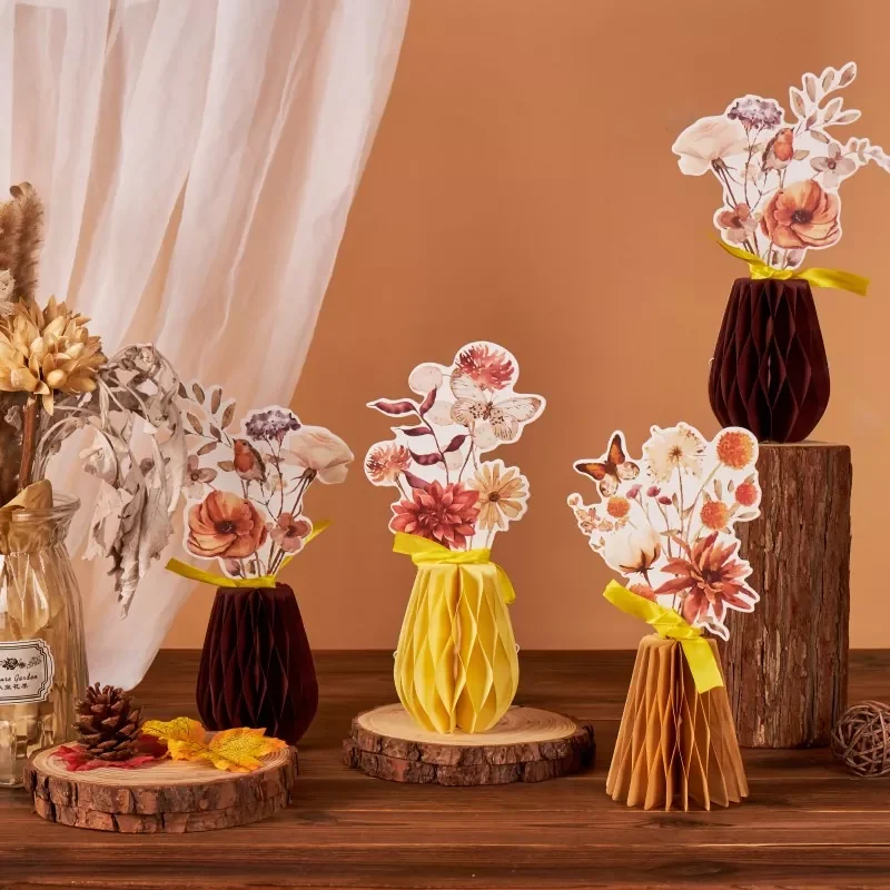 orange paper vase paper furniture wholesale