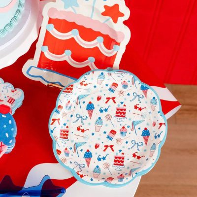 4th Of July Decorations Party Tableware Paper Plates