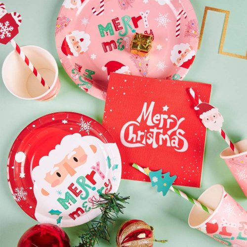 Christmas Party Tableware Set Bulk Paper Tableware Set Manufacturer Christmas Party Tableware Set Bulk Paper Tableware Set Manufacturer