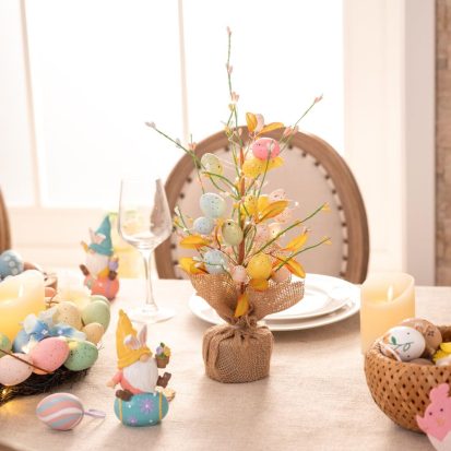 Lighted Easter Egg Tree Centerpiece Lighted Easter Egg Tree Centerpiece